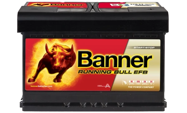 BANNER RUNNING BULL EFB 70AH 660A P+ 57011